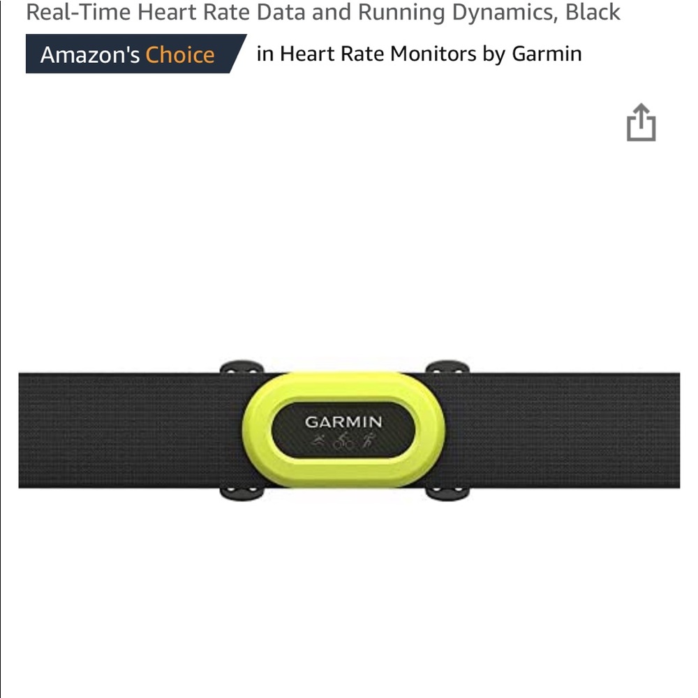 Garmin HRM- PRO heart rate monitor